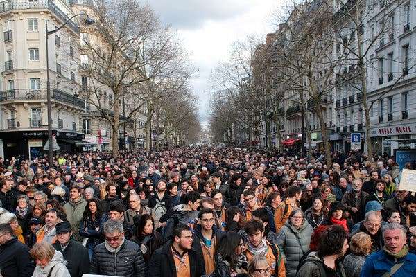 France Sees Massive Protests Against Rising Antisemitism