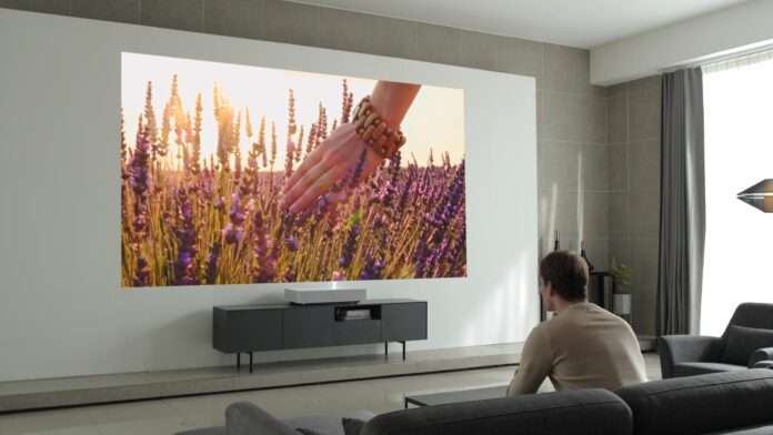 LG to Unveil Unique 4K Projector at CES 2024