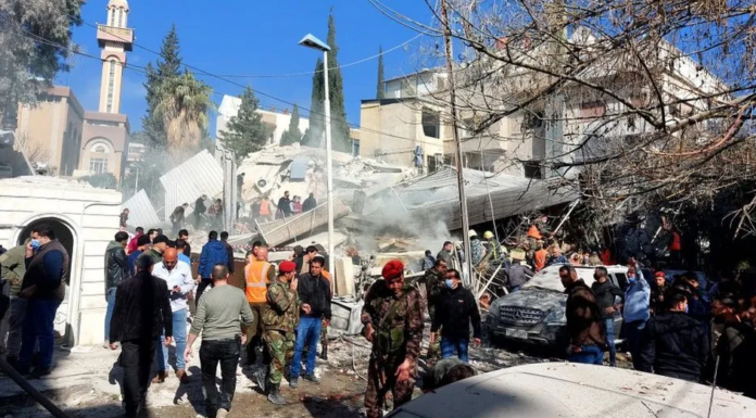 Syria Capital Damascus Rocked by Explosions Amid Heightened Tensions in Middle East