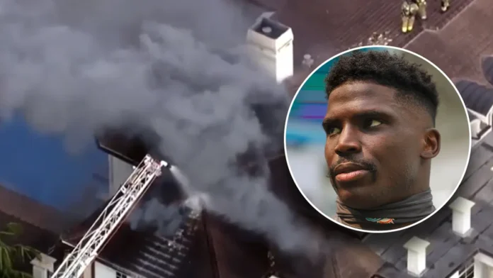Tyreek Hill's House on Fire: Flames Engulf NFL Star's South Florida Mansion