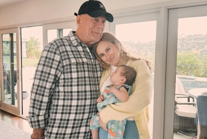 Bruce Willis Dementia Diagnosis Leads to Heartwarming Embrace With Young Daughter