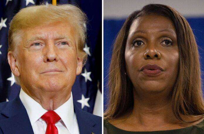Letitia James Warns Donald Trump Before Court Appearance