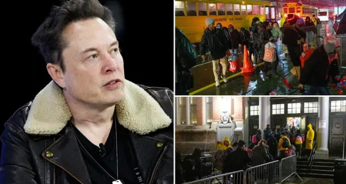 NYC Shelters Migrants in School, Prompting Musk Warning: 'Will Come for Your Homes'