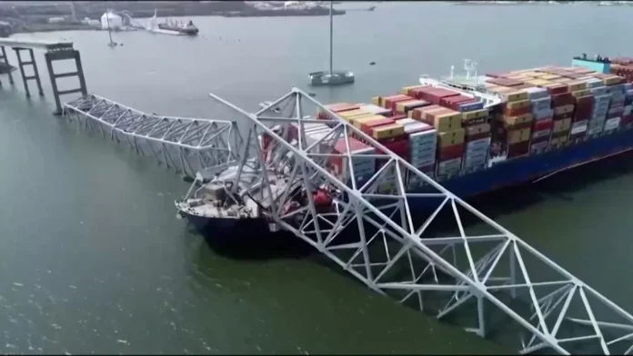Baltimore Bridge Collapse Last Minute Audio 