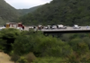 Easter Worshippers Bus Plunges off Bridge 200 feet , Killing 45 on Board in South Africa (g)