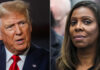 NY Attorney General Letitia James seeks to nullify Trump's $175 million bond in civil fraud matter