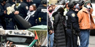108 Anti-Israel Protesters Arrested, Tents Trashed at Columbia University Protest