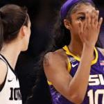 LSU's Angel Reese Extends Sportsmanship Despite Heartbreaking Loss, Shares Encouraging Words with Iowa's Caitlin Clark