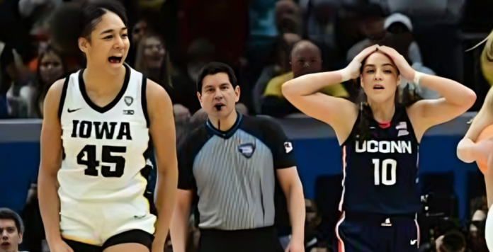 Game-Changing Foul Call Sparks Outrage in UConn vs. Iowa Showdown