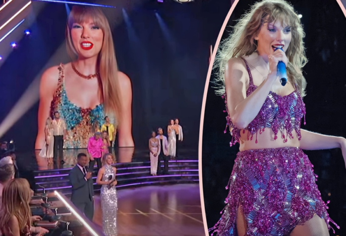 Taylor Swift's Heartmelting DWTS Message Has Swifties Everywhere Losing It