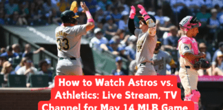 Astros vs. Athletics: Live Stream, TV Channel for May 14 MLB Game