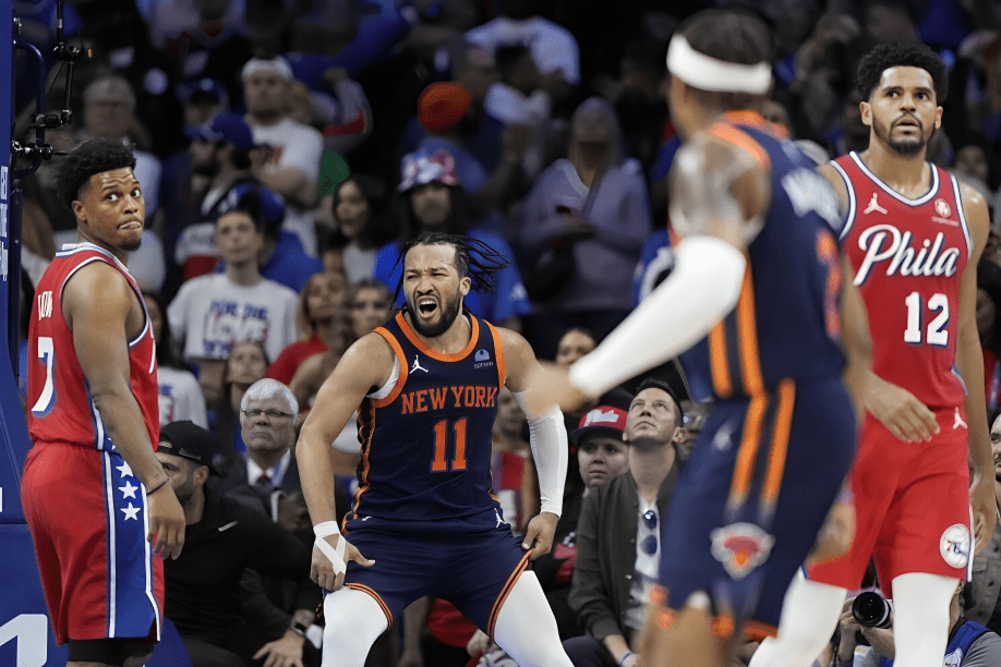 Brunson's 41 Points, Hart's Clutch Three Propel Knicks Past 76ers in Game 6, Into Conference Semis