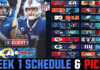 NFL Schedule Sneak Peek: Who's Playing Week 1?