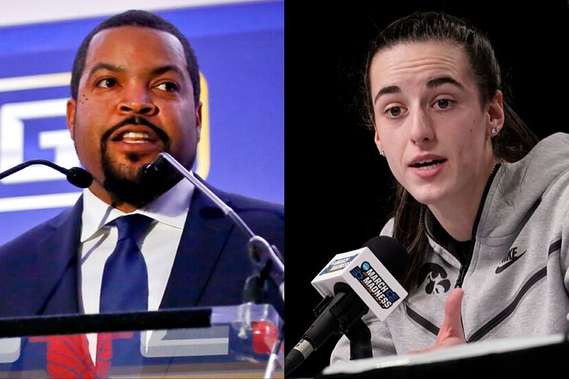 Why are Caitlin Clark's representatives being targeted by Ice Cube?