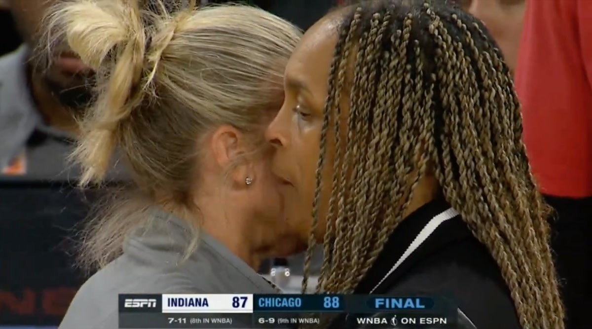 Controversial Conversation Between Coaches Sparks Fan Theories Following Chicago Sky's Narrow Win Over Indiana Fever