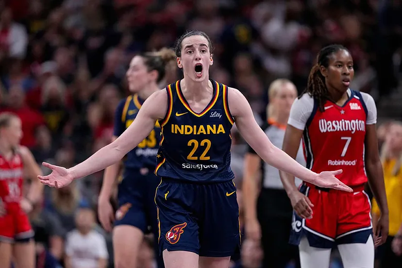 Caitlin Clark Crosses Over Lecrae's Prayers in Viral Moment – And the WNBA Crowd Loses It"