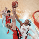 Clark Conundrum: Griner and Wilson's Olympic Eye-Roll Sparks Delight as Team USA Dominates Japan"