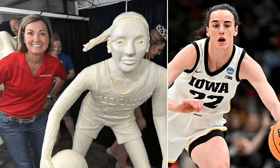 Butter Be Ready! Caitlin Clark’s Waxy Doppelgänger Unveiled in Iowa