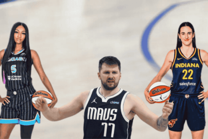 Luka Doncic Outshines Angel Reese with a Classy Tribute to WNBA Star Caitlin Clark After Rookie of the Year Win