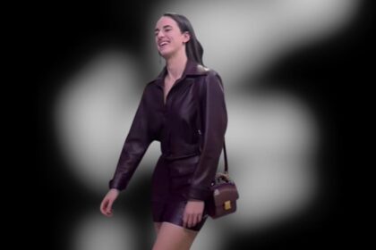 Caitlin Clark Stuns Iowa Homecoming in $1,950 Leather Pants: Because Dropping Dimes Isn’t Her Only Talent