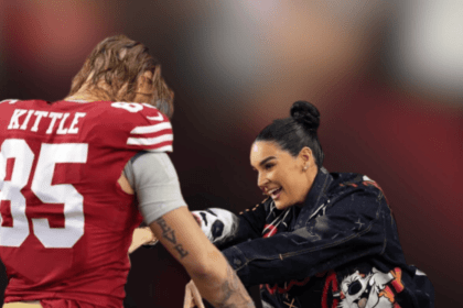 Claire Kittle and Kristin Juszczyk Steal the Spotlight in 49ers TD Celebrations – Was it Their Secret to Victory?"